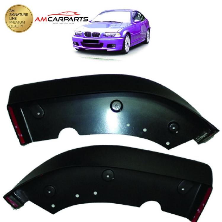 Upgrade Sport Design Frontspoiler passend für BMW 3er (E46) Coupé, Cabrio, Limousine, Touring, 1998-2006 mattschwarz