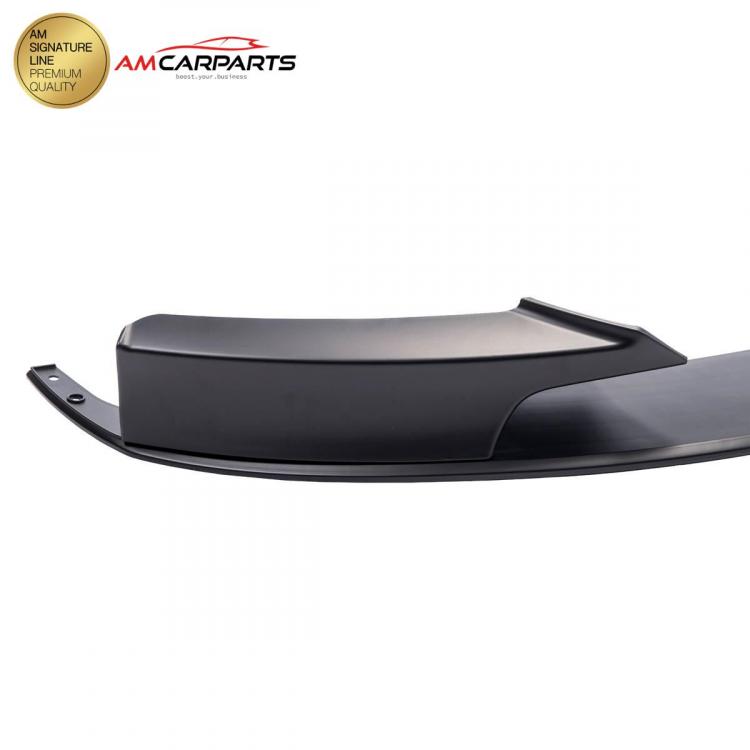 Preview: Upgrade Sport Design Frontspoilerlippe / Frontspoiler passend für BMW 3er (F30) Limousine (F31) Touring 2012-2018 mattschwarz