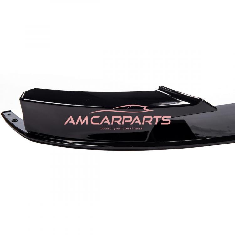 Preview: Upgrade Sport Design Frontspoilerlippe / Frontspoiler passend für BMW 3er (F30) Limousine (F31) Touring 2011-2018 glänzend schwarz