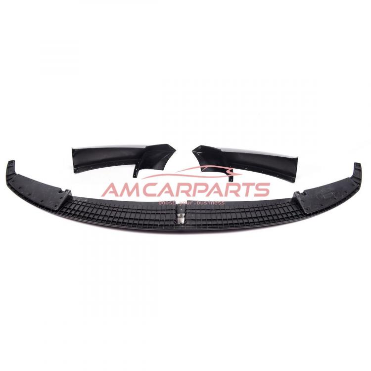 Upgrade Sport Design Frontspoilerlippe / Frontspoiler passend für BMW 3er (F30) Limousine (F31) Touring 2011-2018 glänzend schwarz