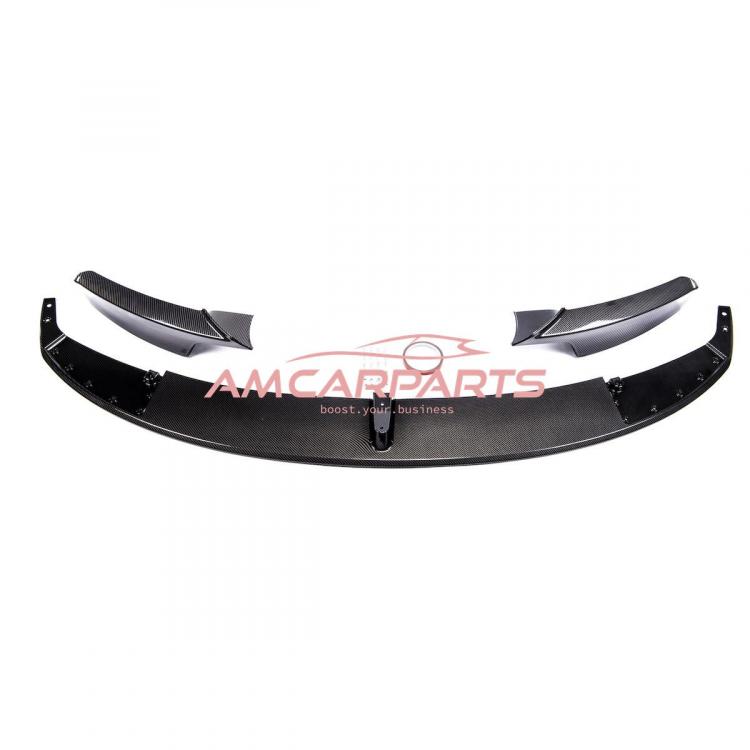 Preview: Upgrade Sport Design Frontspoilerlippe / Frontspoiler passend für BMW 3er (F30) Limousine (F31) Touring 2012-2018 Carbon-Optik