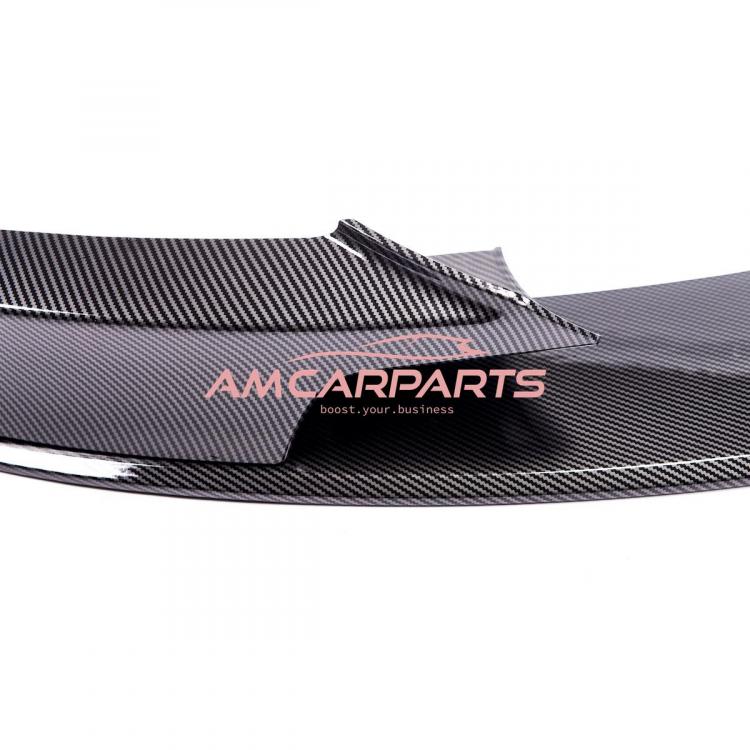 Preview: Upgrade Sport Design Frontspoilerlippe / Frontspoiler passend für BMW 3er (F30) Limousine (F31) Touring 2012-2018 Carbon-Optik