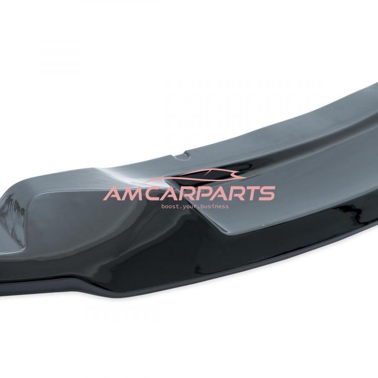 Upgrade Sport Design Frontspoilerlippe / Frontspoiler passend für BMW 3er (F30) Limousine (F31) Touring 2012-2018 glänzend schwarz