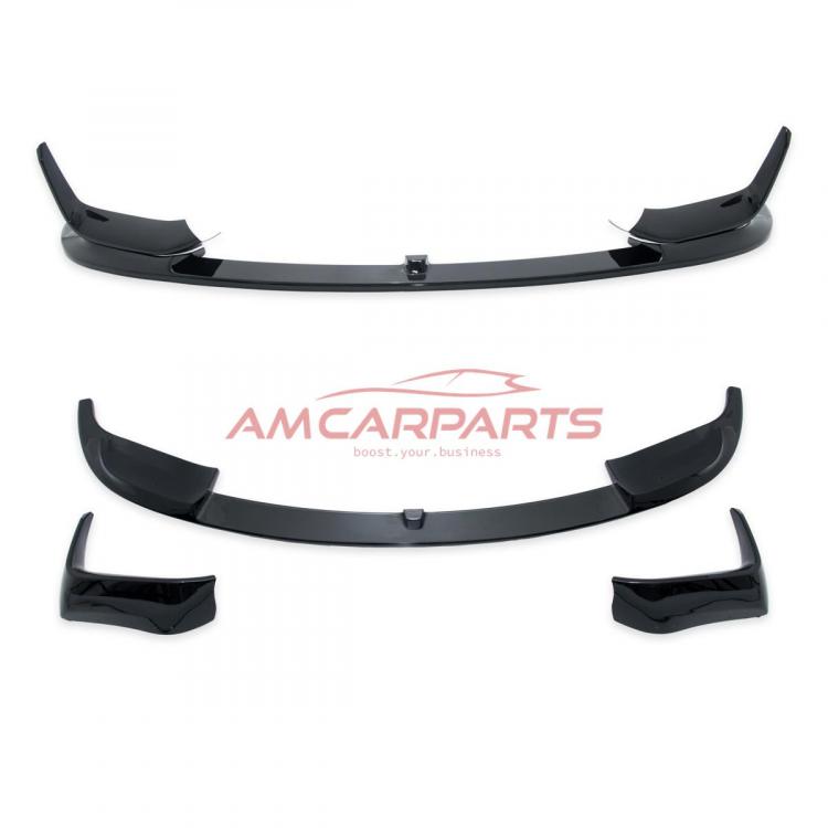 Preview: Upgrade Sport Design Frontspoilerlippe / Frontspoiler passend für BMW 3er (F30, F31) Limousine & Touring 2011-2018 glänzend schwarz