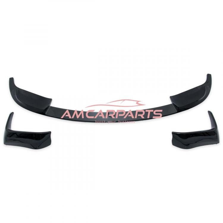 Upgrade Sport Design Frontspoilerlippe / Frontspoiler passend für BMW 3er (F30, F31) Limousine & Touring 2011-2018 glänzend schwarz