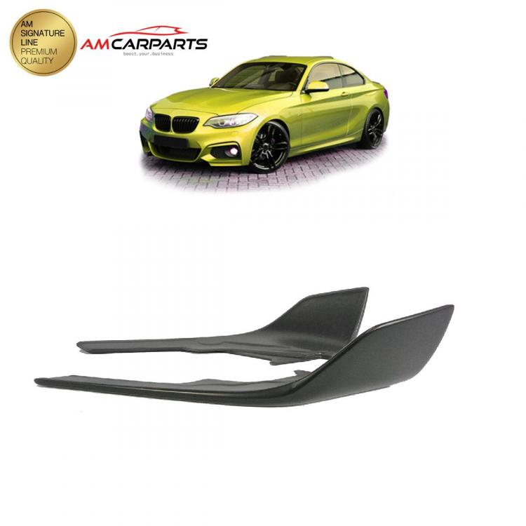 Upgrade Sport Design Frontspoilerlippe / Frontspoiler passend für BMW 2er (F22) Coupe (F23) Cabriolet 2012-2018 Carbon-Optik
