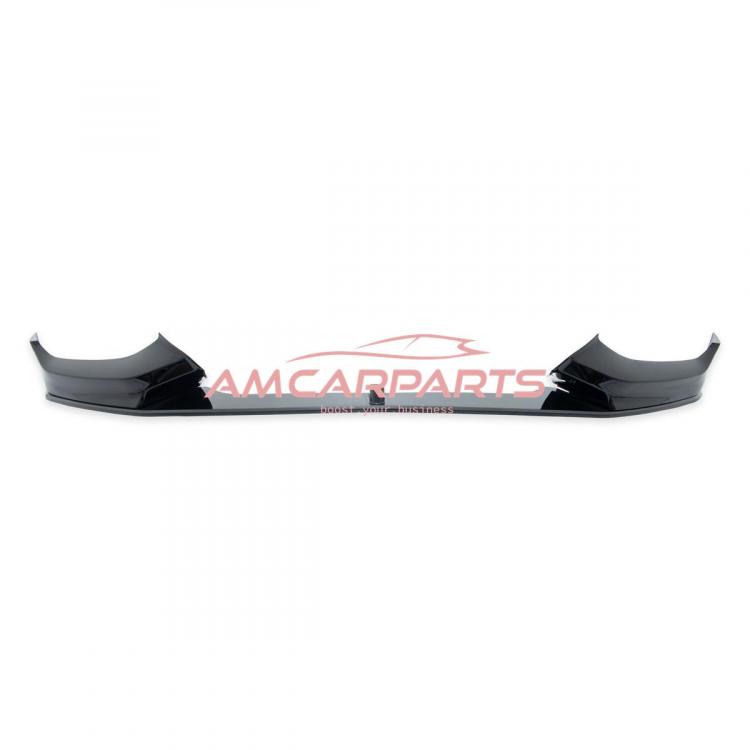 Preview: Upgrade Sport Design Frontspoilerlippe / Frontspoiler passend für BMW 1er (F20 / F21) Schrägheck, Facelift 2015-2019 schwarz hochglanz