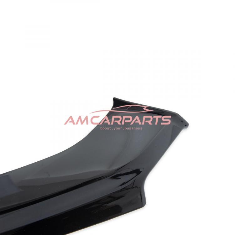 Upgrade Sport Design Frontspoilerlippe / Frontspoiler passend für BMW 1er (F20 / F21) Schrägheck, Facelift 2015-2019 schwarz hochglanz