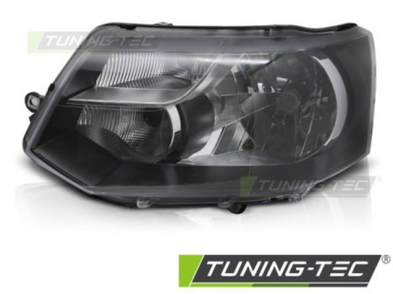 LED Rückleuchten VW T5 03-09 / T5 GP 09-14 mit LED Blinker  schwarz/rauch/rot Flügeltür - litec innovations