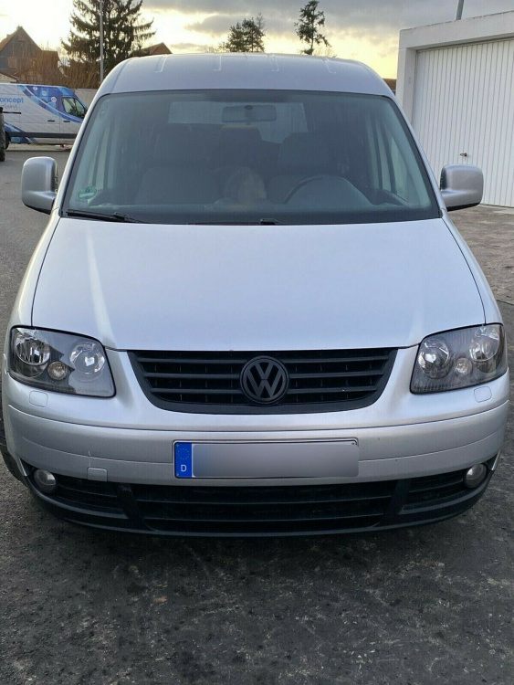 Upgrade Klarglas Scheinwerfer links für VW Touran 1T 03-06 schwarz