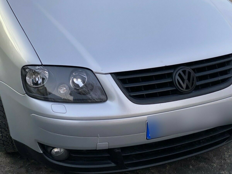 Upgrade Klarglas Scheinwerfer links für VW Touran 1T 03-06 schwarz