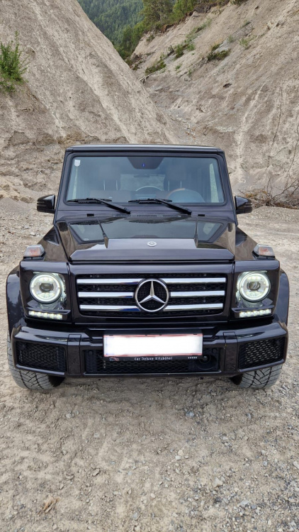 Xenon LED Tagfahrlicht Scheinwerfer für Mercedes G-Klasse W463 02-17 schwarz