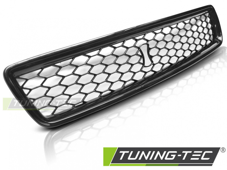 Upgrade Sportgrill / Kühlergrill für Audi A4 B5 94-99 schwarz in Wabendesign