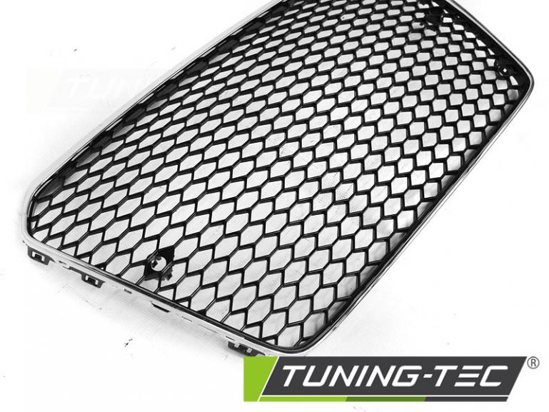 Upgrade Sportgrill / Kühlergrill für Audi A5 Facelift (8T3) 11-16 chrom/schwarz in Wabendesign