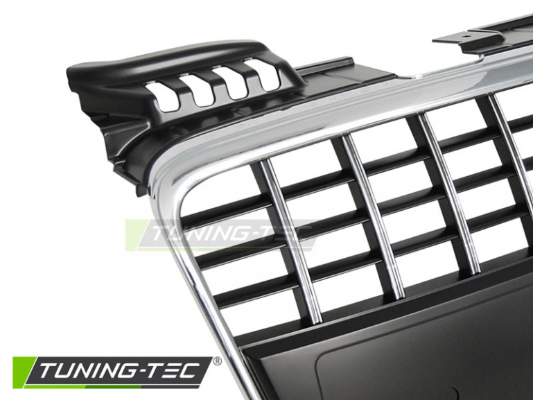 Upgrade Sportgrill / Kühlergrill für Audi A4 B7 (8E) 04-08 chrom/matt schwarz