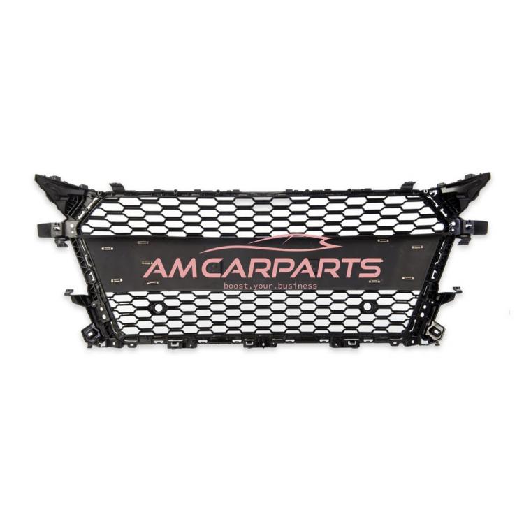 B-Ware - Upgrade Sportgrill / Kühlergrill für Audi TT 8S Coupe/Cabrio/Roadster 14-18 Hochglanz Schwarz in Wabendesign