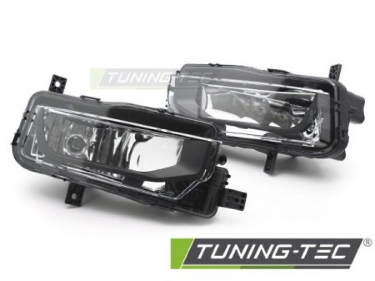 Upgrade Design Nebelscheinwerfer Set für VW T6 15-19 / T6.1 19-23 schwarz / klar