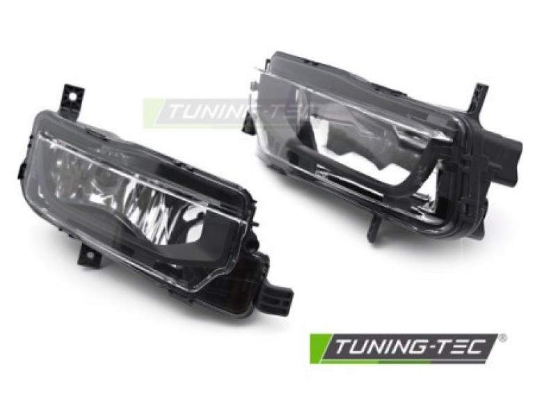 Upgrade Design Nebelscheinwerfer Set für VW T6 15-19 / T6.1 19-23 schwarz / klar