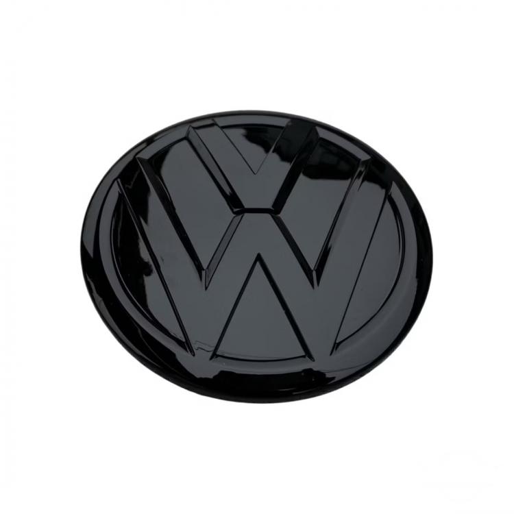 Upgrade Design Original VW Logo / Emblem Hinten für Volkswagen T5 10-15 / T6 15-19 und T6.1 ab 2019 Hochglanz schwarz