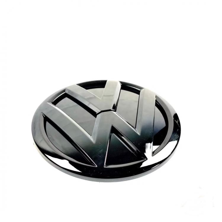 Upgrade Design Original VW Logo / Emblem Hinten für Volkswagen T5 10-15 / T6 15-19 und T6.1 ab 2019 Hochglanz schwarz