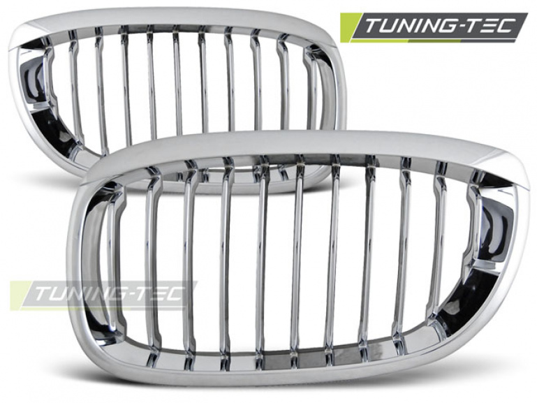 Upgrade Sportgrill Nieren für BMW 3er E46 Coupe/Cabrio 03-06 chrom