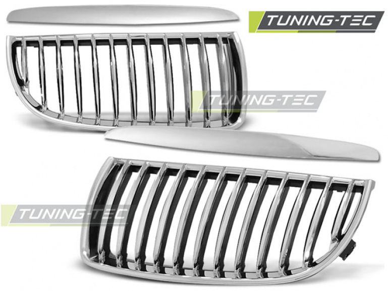Upgrade Sportgrill Nieren für BMW 3er E90/91 05-08 chrom