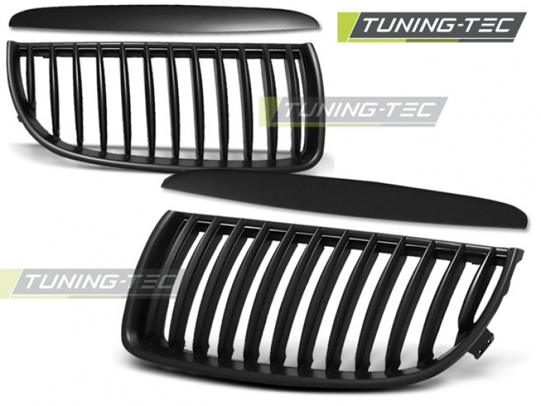 Upgrade Sportgrill Nieren für BMW 3er E90/91 05-08 matt schwarz