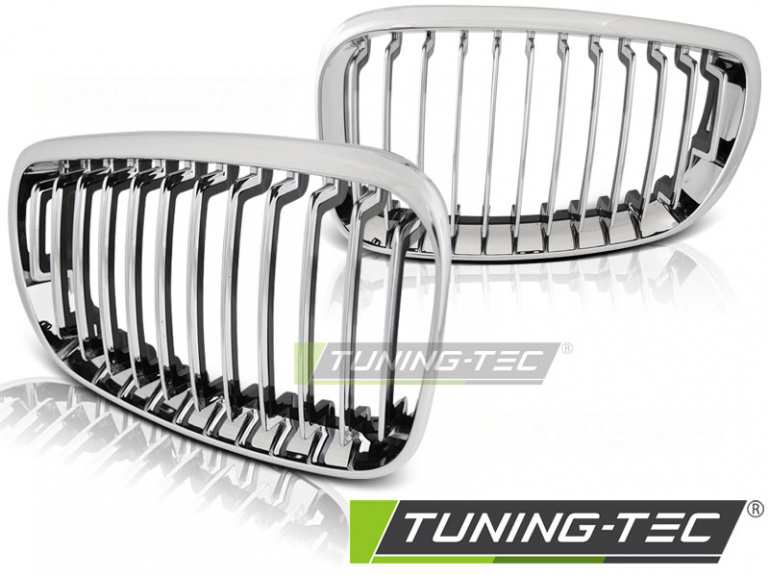 Upgrade Sportgrill / Kühlergrill Nieren für BMW 1er E87/E81/E82/E88 07-13 chrom