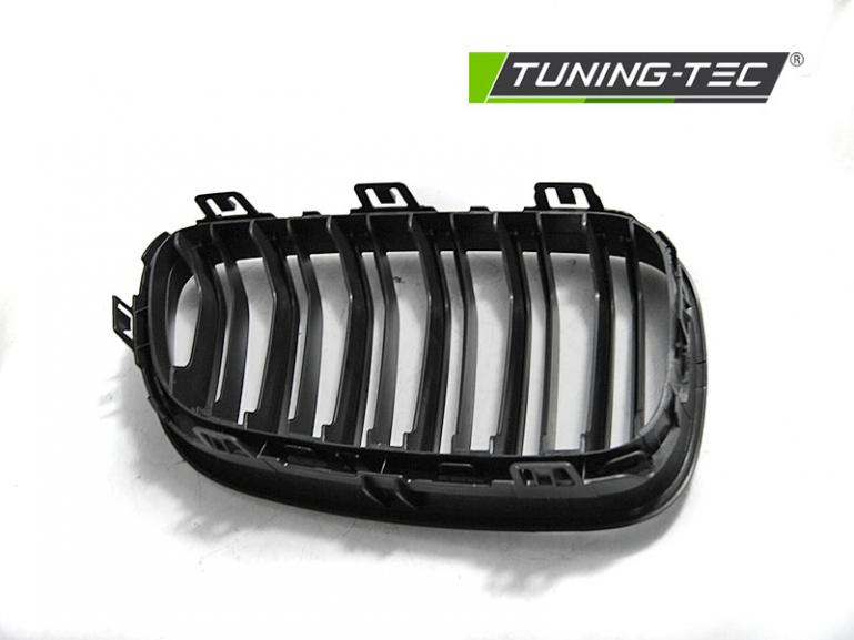Upgrade Sportgrill Nieren für BMW 2er F22/F23 Coupe/Cabrio 13-18 matt schwarz in Doppelsteg Design