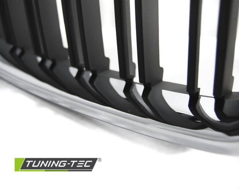 QWORK Sport Kühlergrill Glänzend Schwarz – Kompatibel Mit BMW 3er F30 F31 F35 2012-2018