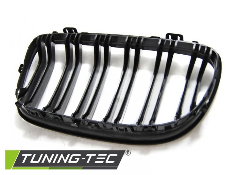 Upgrade Sportgrill Nieren für BMW 3er E90/91 Facelift 09-11 Hochglanz schwarz in Doppelsteg Design