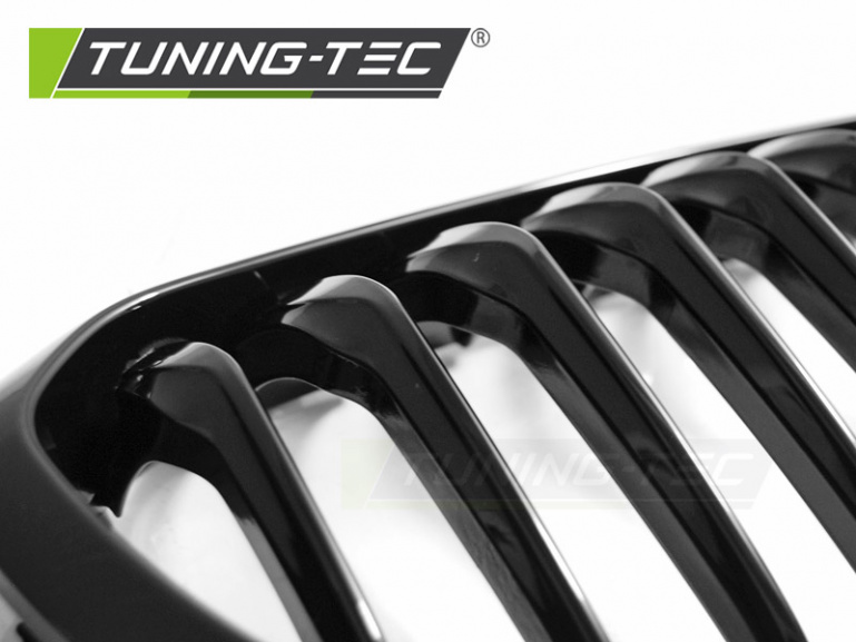 Upgrade Sportgrill Nieren für BMW 1er F20/F21 Facelift 15-18 Hochglanz schwarz