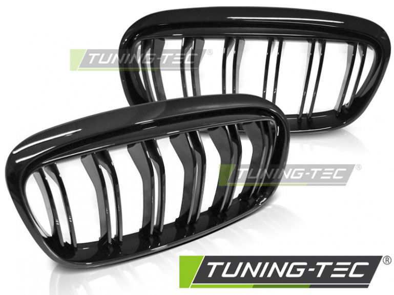 Upgrade Sportgrill Nieren für BMW 2er F45/F46 14-18 Hochglanz schwarz