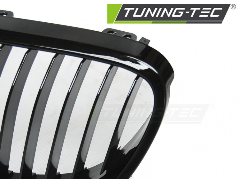 Upgrade Sportgrill Nieren für BMW 3er E92/E93 Coupe/Cabrio Facelift 10-13 Hochglanz schwarz