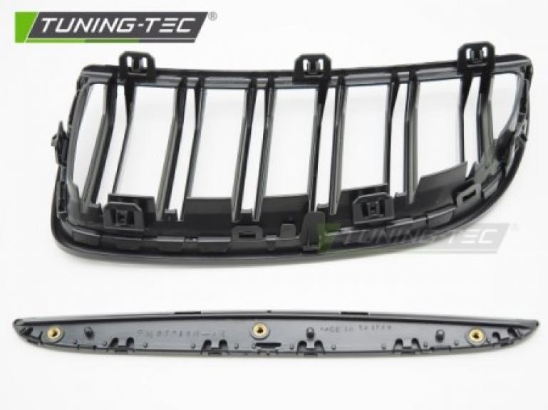 Upgrade Doppelsteg Sportgrill Nieren für BMW 3er E90/91 05-08 schwarz matt