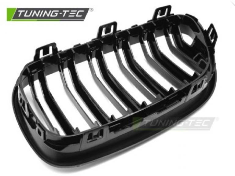 Upgrade Doppelsteg Sportgrill Nieren für BMW 2er F22/F23 13-21 Hochglanz schwarz