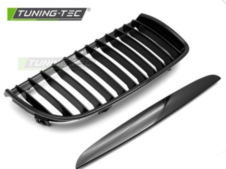 Preview: Upgrade Design Sportgrill Nieren für BMW 3er E90/91 05-08 Hochglanz schwarz