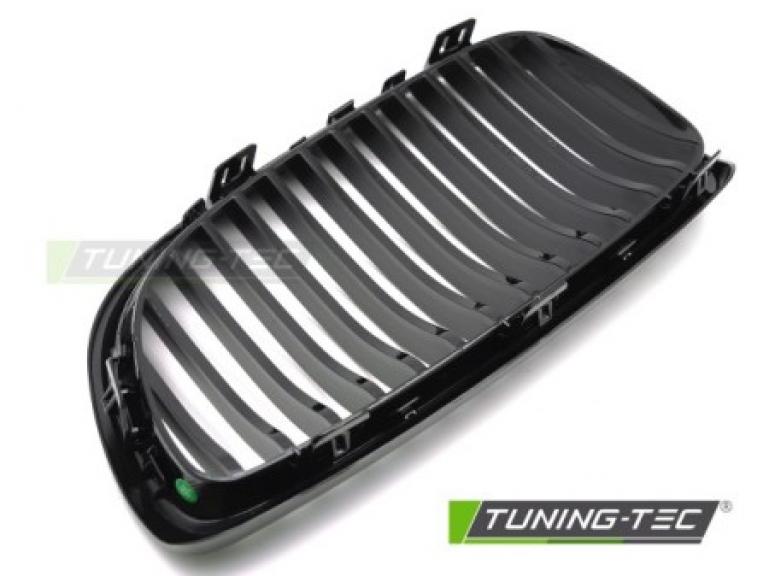 Preview: Upgrade Design Sportgrill Nieren für BMW 3er E92/E93 Coupe/Cabrio 07-10 Hochglanz schwarz