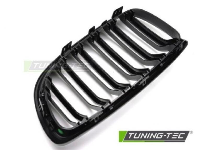 Upgrade Doppelsteg Design Sportgrill Nieren für BMW 3er E92/E93 Coupe/Cabrio 07-10 Hochglanz schwarz