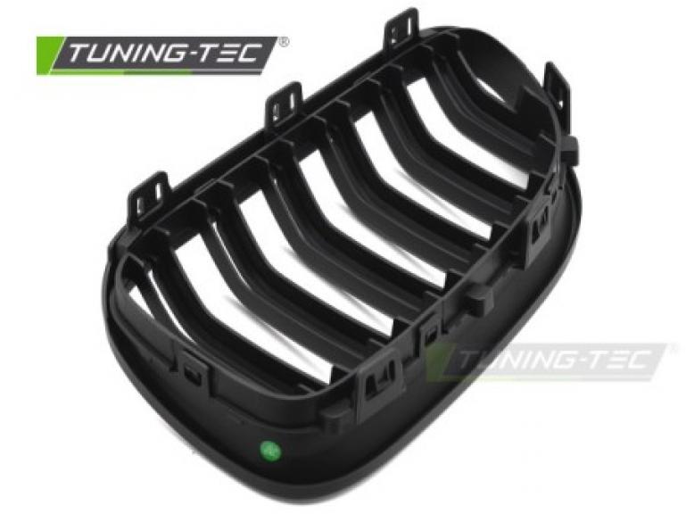 Upgrade Doppelsteg Design Sportgrill Nieren für BMW 3er E92/E93 LCI Coupe/Cabrio 10-13 matt schwarz