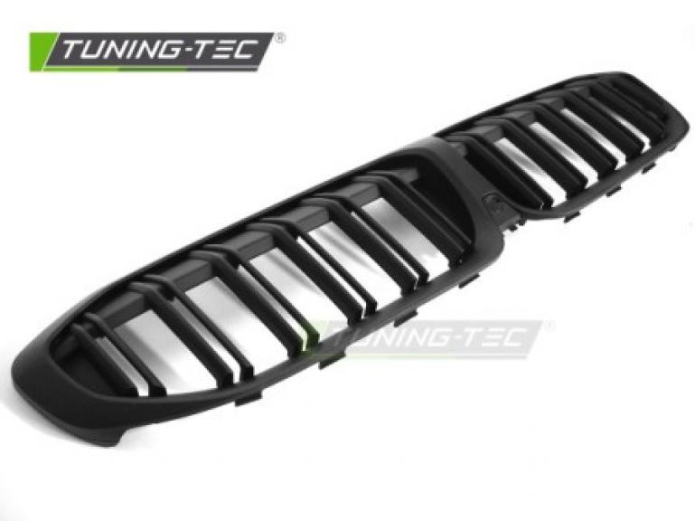 Preview: Upgrade Sportgrill Nieren für BMW 3er G20/G21 LCI 2019+ matt schwarz in Doppelsteg Design