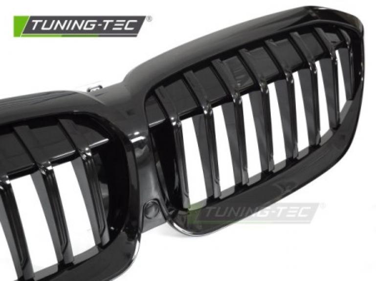 Preview: Upgrade Design Sportgrill Nieren für BMW 3er G20/G21 LCI 2019+ Hochglanz schwarz