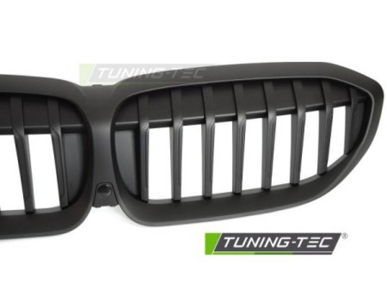 Preview: Upgrade Design Sportgrill Nieren für BMW 3er G20/G21 LCI 2019+ matt schwarz
