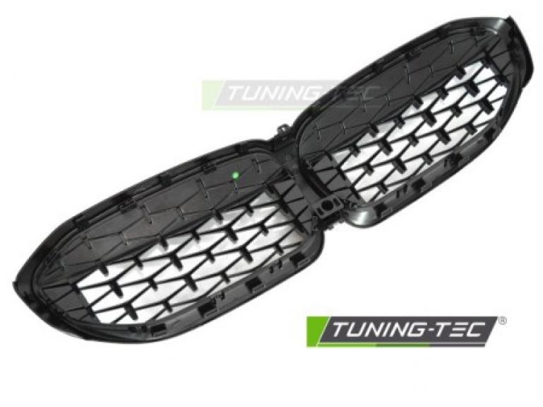 Upgrade "Teardrop" Design Sportgrill Nieren für BMW 3er G20/G21 LCI 2019+ Hochglanz schwarz/chrom