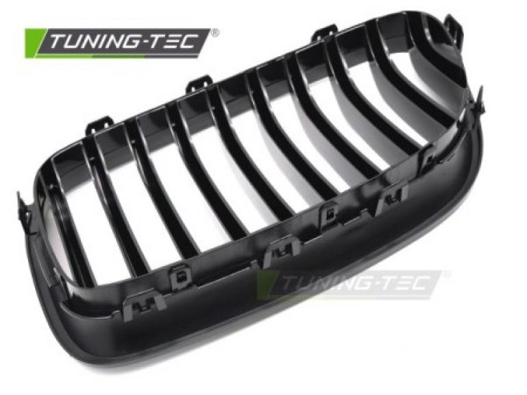 Upgrade Sportgrill Nieren für BMW 5er F10/F11 Limousine/Touring 10-16 Hochglanz schwarz
