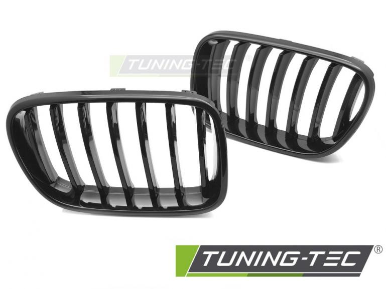 Upgrade Sportgrill Nieren für BMW X3 F25 10-14 Hochglanz schwarz