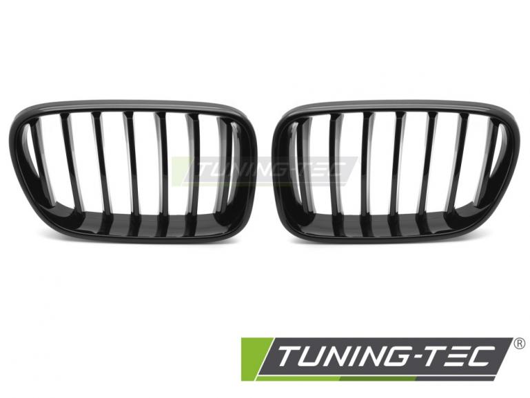 Preview: Upgrade Sportgrill Nieren für BMW X3 F25 10-14 Hochglanz schwarz