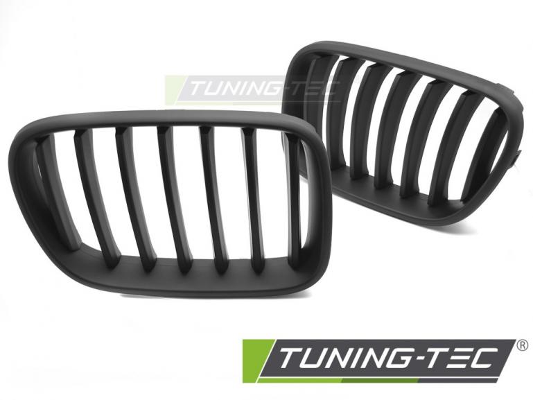 Upgrade Sportgrill Nieren für BMW X3 F25 10-14 Matt schwarz