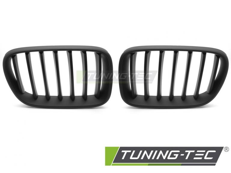 Preview: Upgrade Sportgrill Nieren für BMW X3 F25 10-14 Matt schwarz