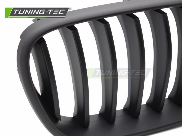 Preview: Upgrade Sportgrill Nieren für BMW X3 F25 10-14 Matt schwarz